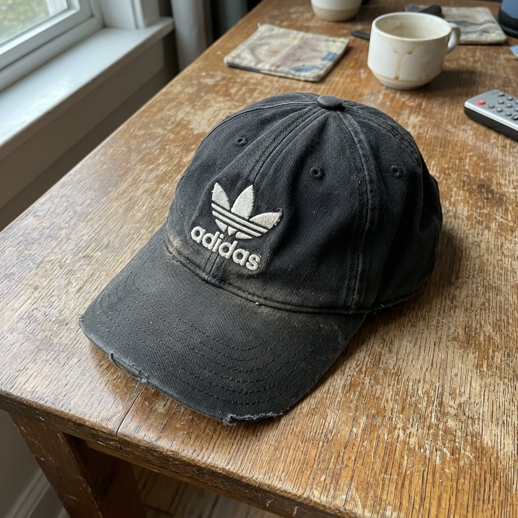 Boné Adidas Sport Worn-Out Preto