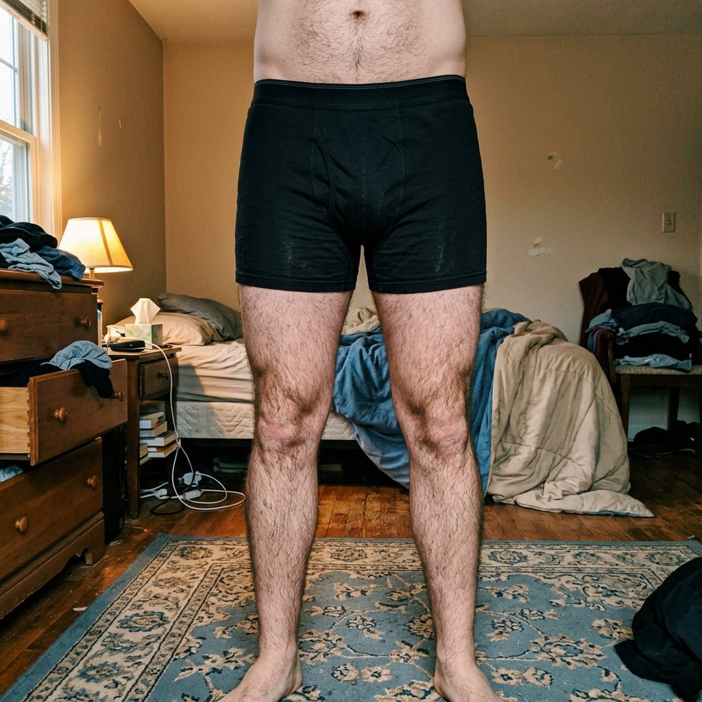 Cueca Boxer Lupo Preta Sport