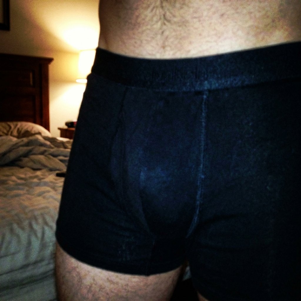 Cueca Boxer Lupo Preta Frente Microfibra