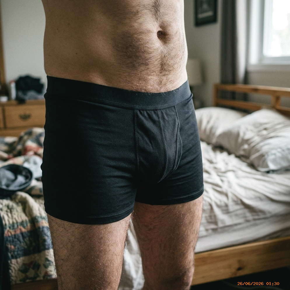 Cueca Boxer Azul Marinho Lupo