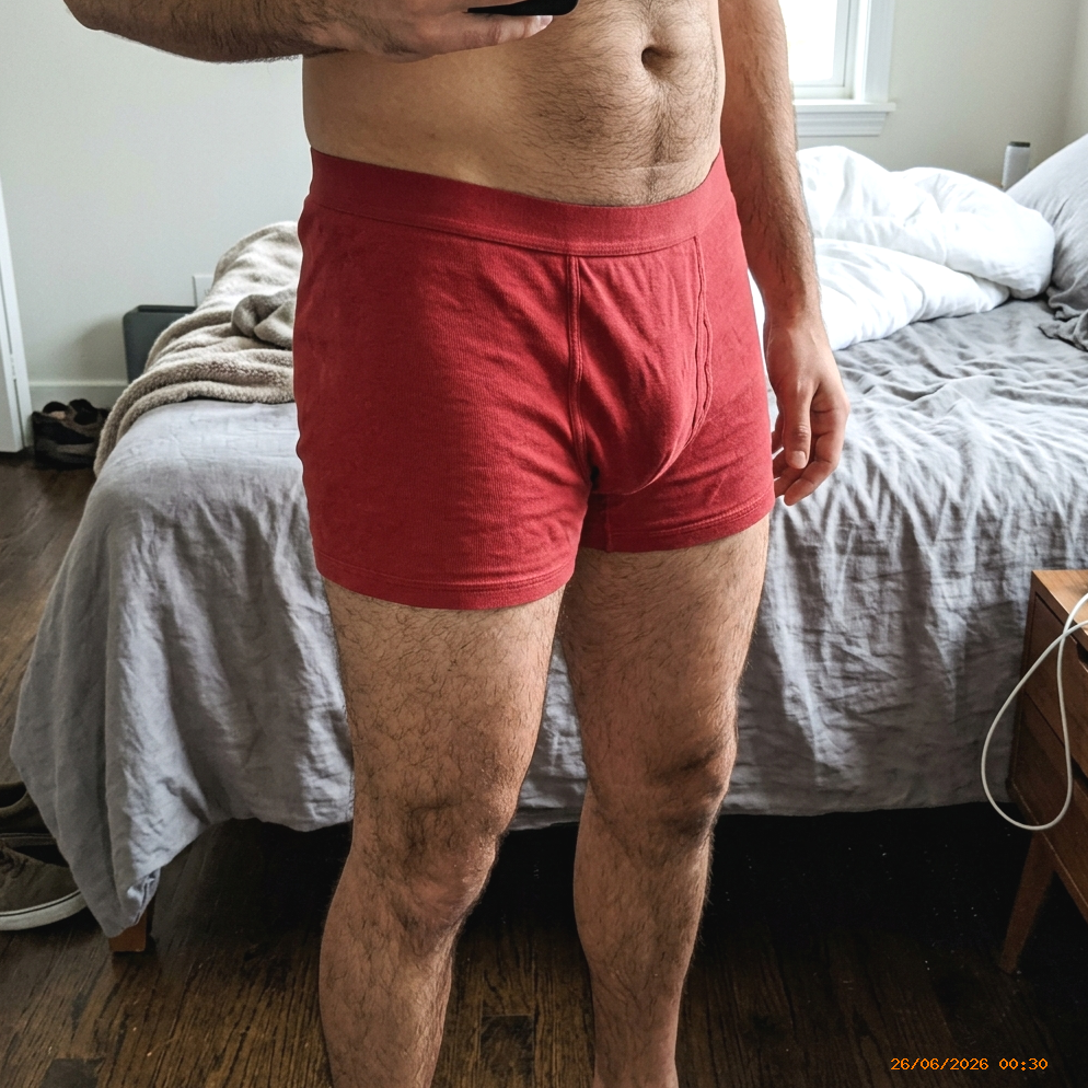 Cueca Slip de Coleção Vermelha Mash