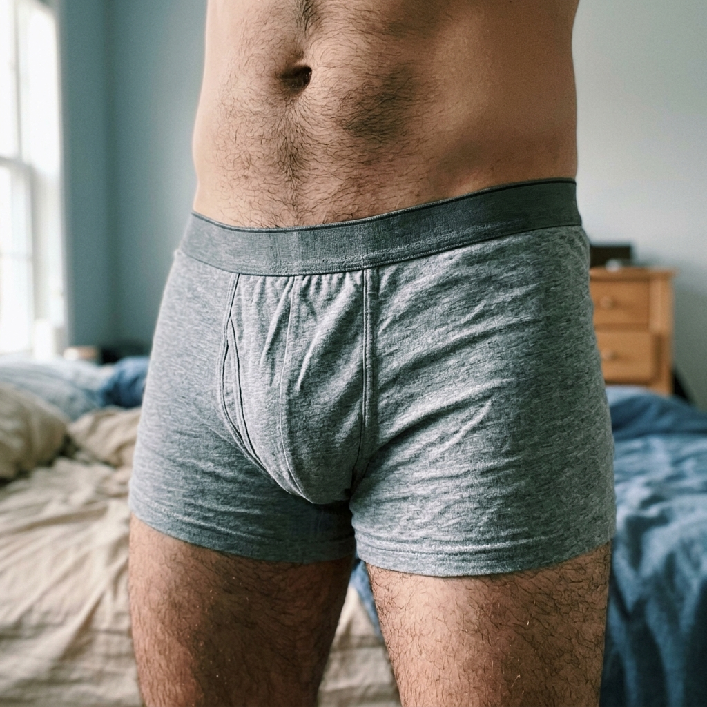 Cueca Boxer Mash de Algodão Cinza