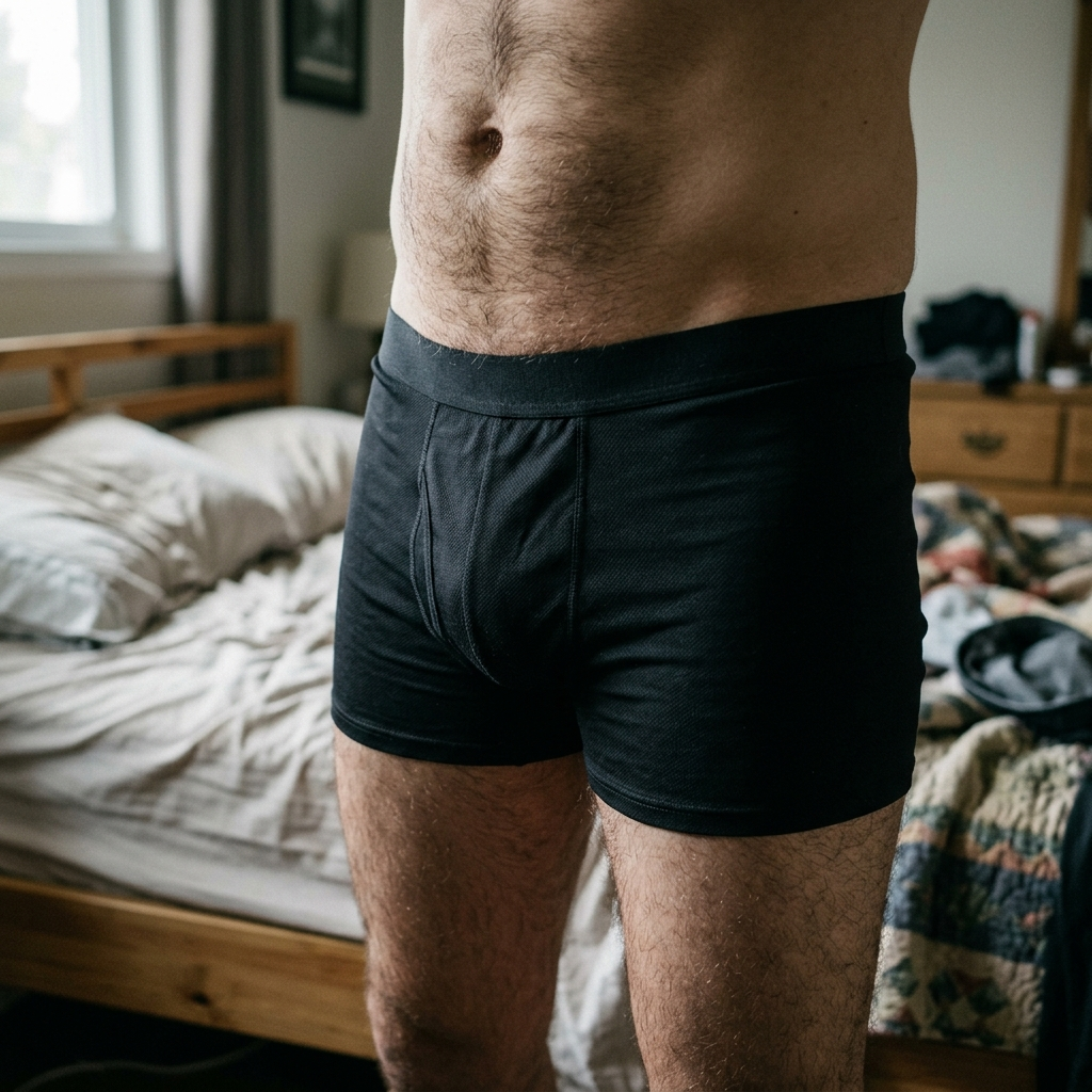 Cueca Boxer Lupo Microfibra Preta