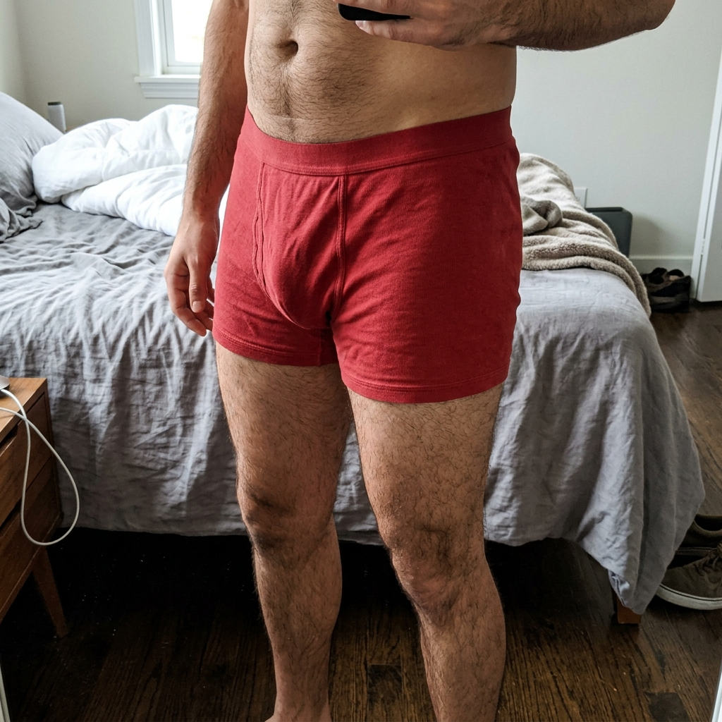 Cueca Boxer Vermelha Mash